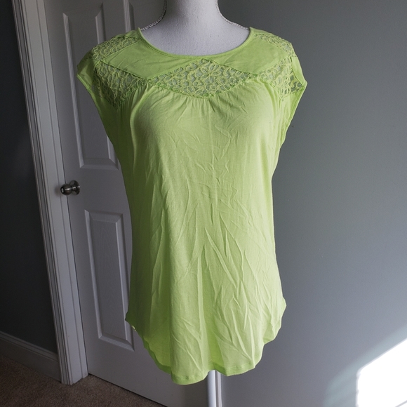 Neon Vince Camuto top sz M - Picture 1 of 6